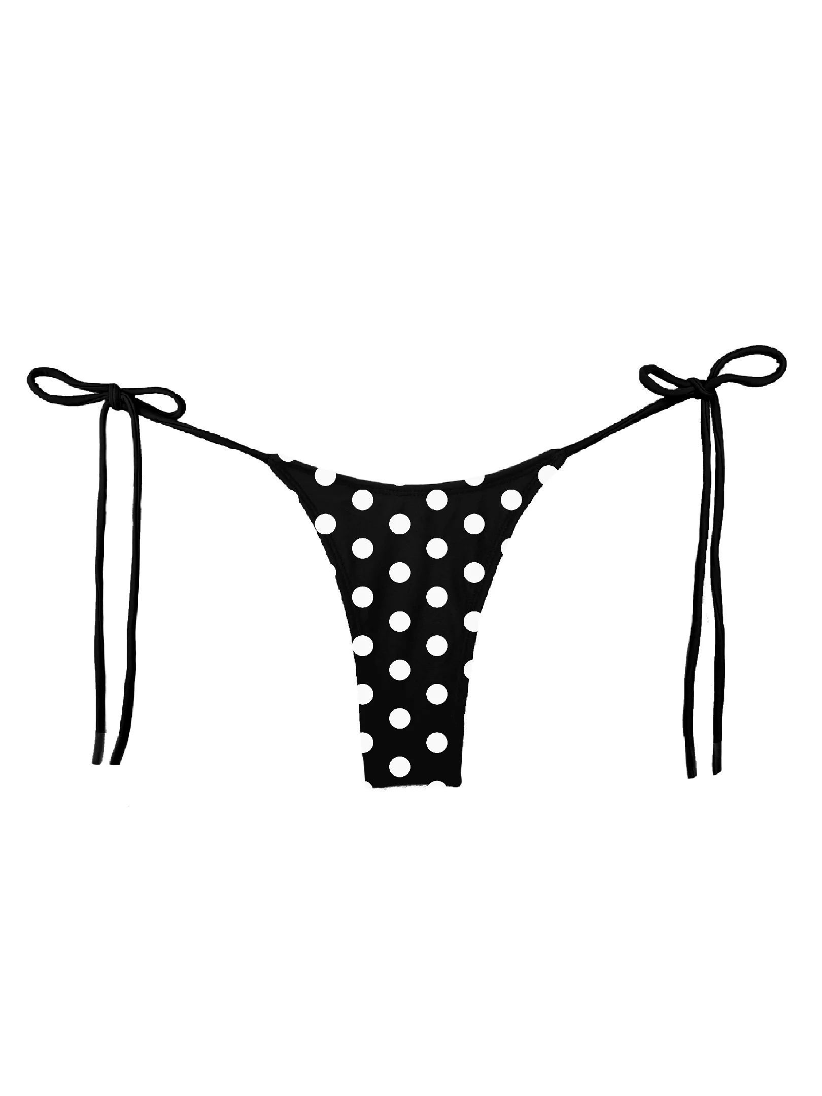 001 Bikini Bottoms - Black Polka Dot - Image 2