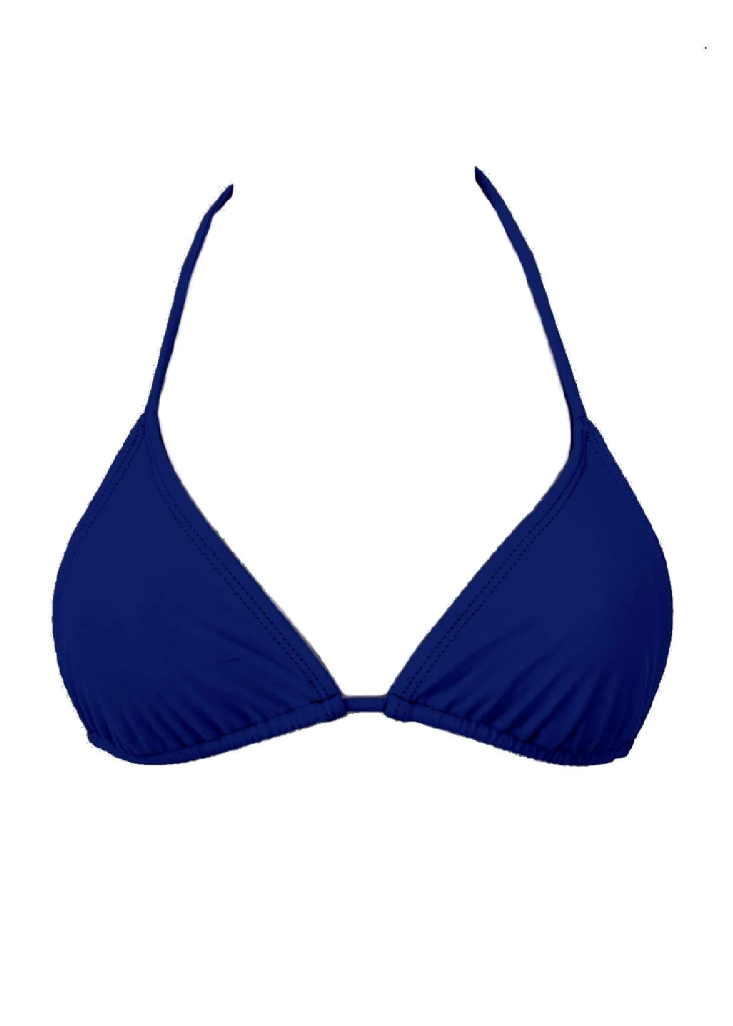 001 Triangle Bikini Top - Navy Blue - Image 2
