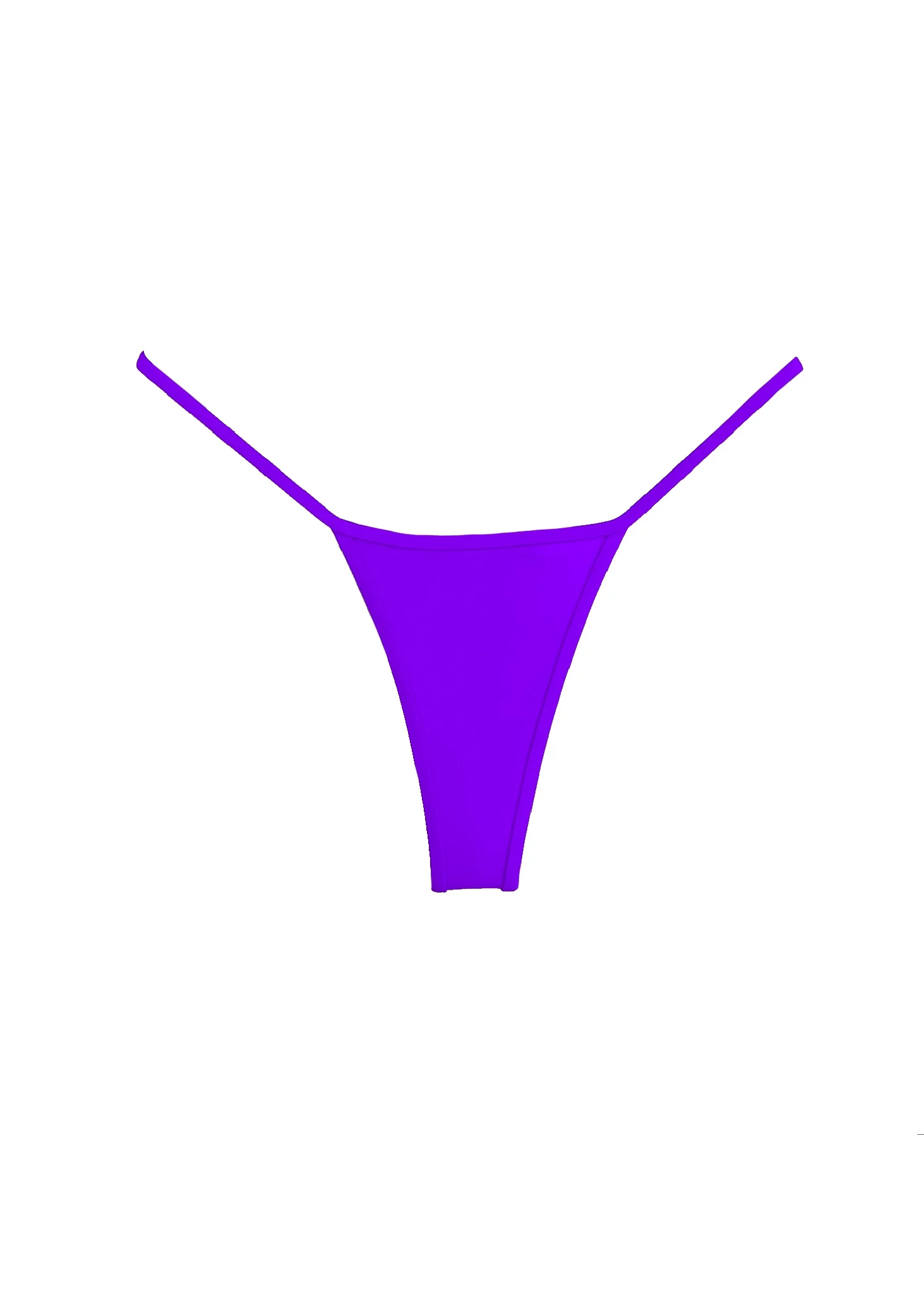 008 Micro Bikini Bottoms - Bold Purple - Image 2
