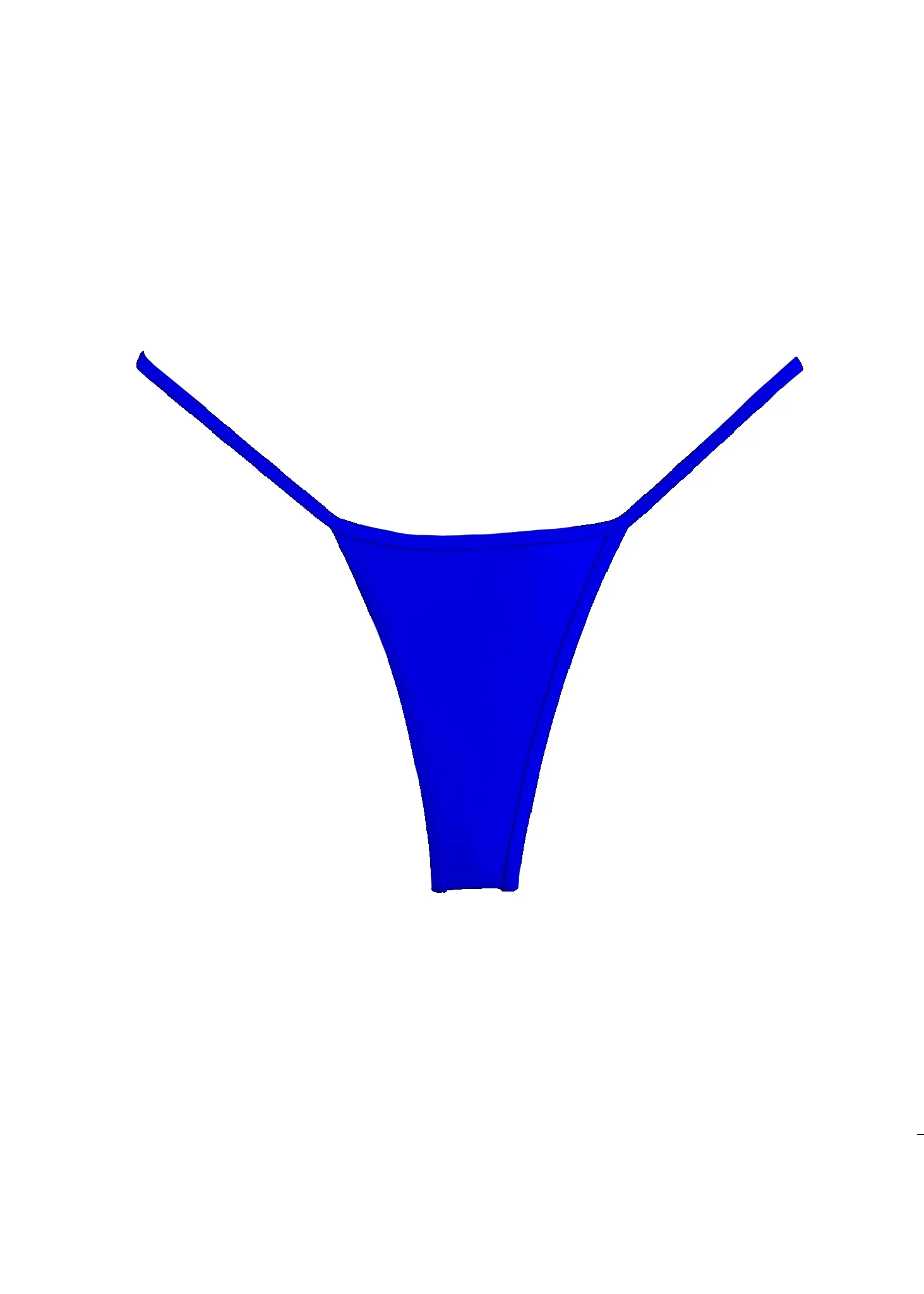 008 Micro Bikini Bottoms - Royal Blue - Image 2