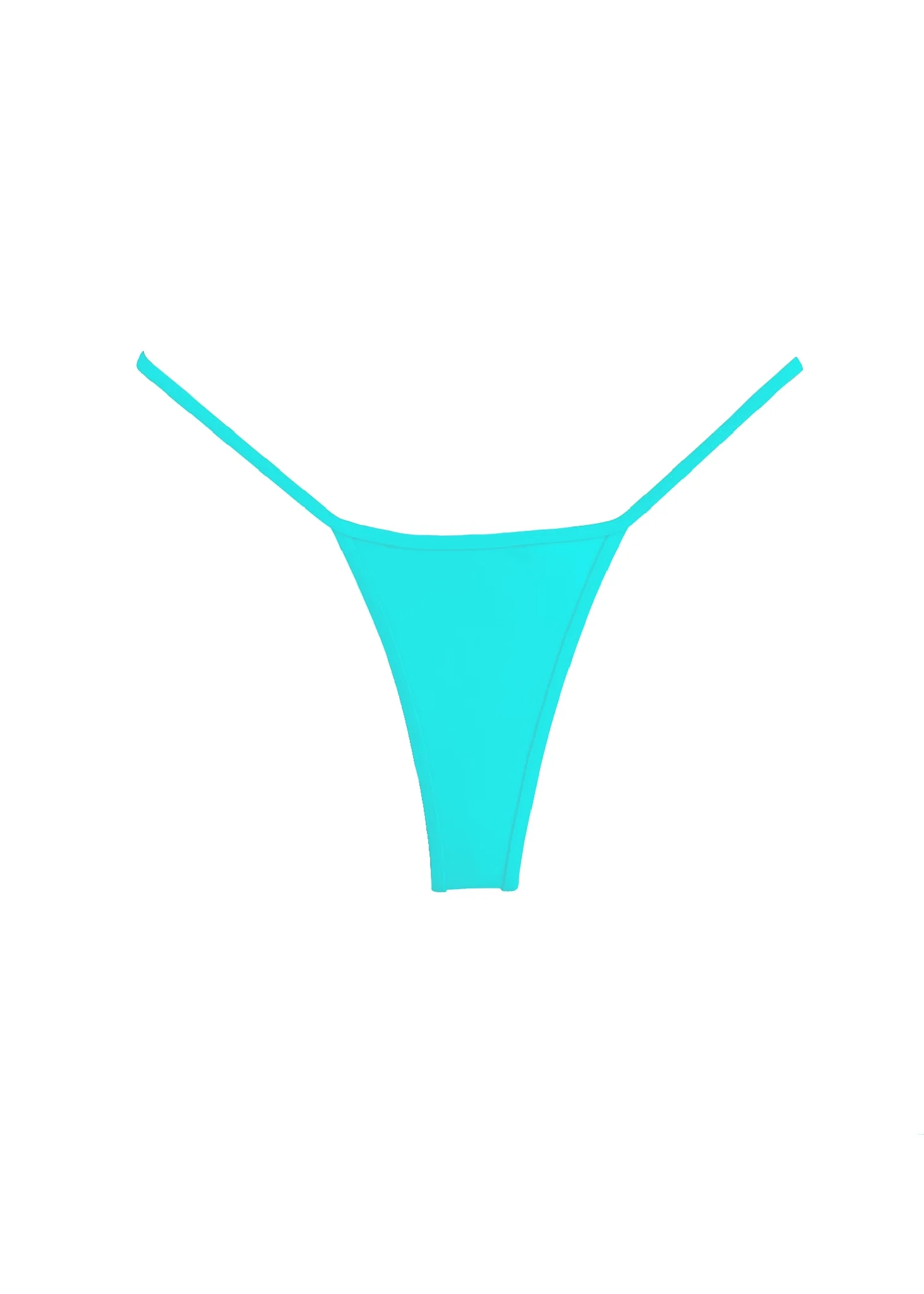 008 Micro Bikini Bottoms - Sky Teal - Image 2
